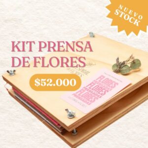 Kit Prensa Floral | Materiales esenciales para prensar flores