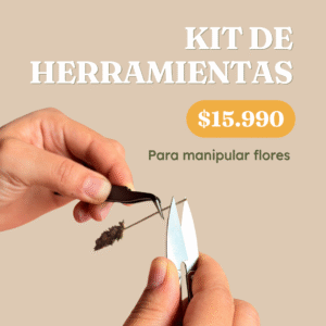 Kit de herramientas | Precisión y cuidado para trabajar con flores prensadas