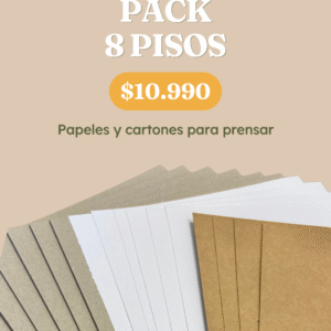 Pack de papeles y cartones para prensar flores | Materiales esenciales para prensado floral
